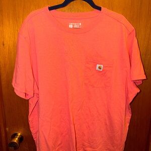 Carhartt women’s coral plus size 2X Loose Fit Tee